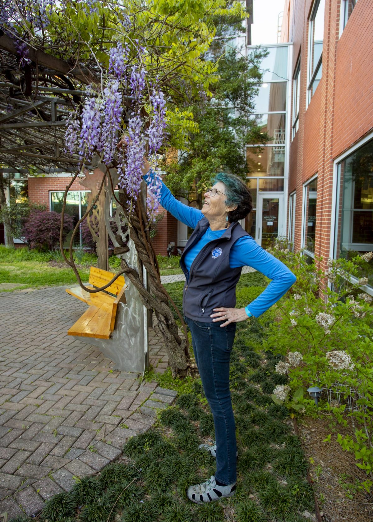 Christine Hunt, lead horticulturist