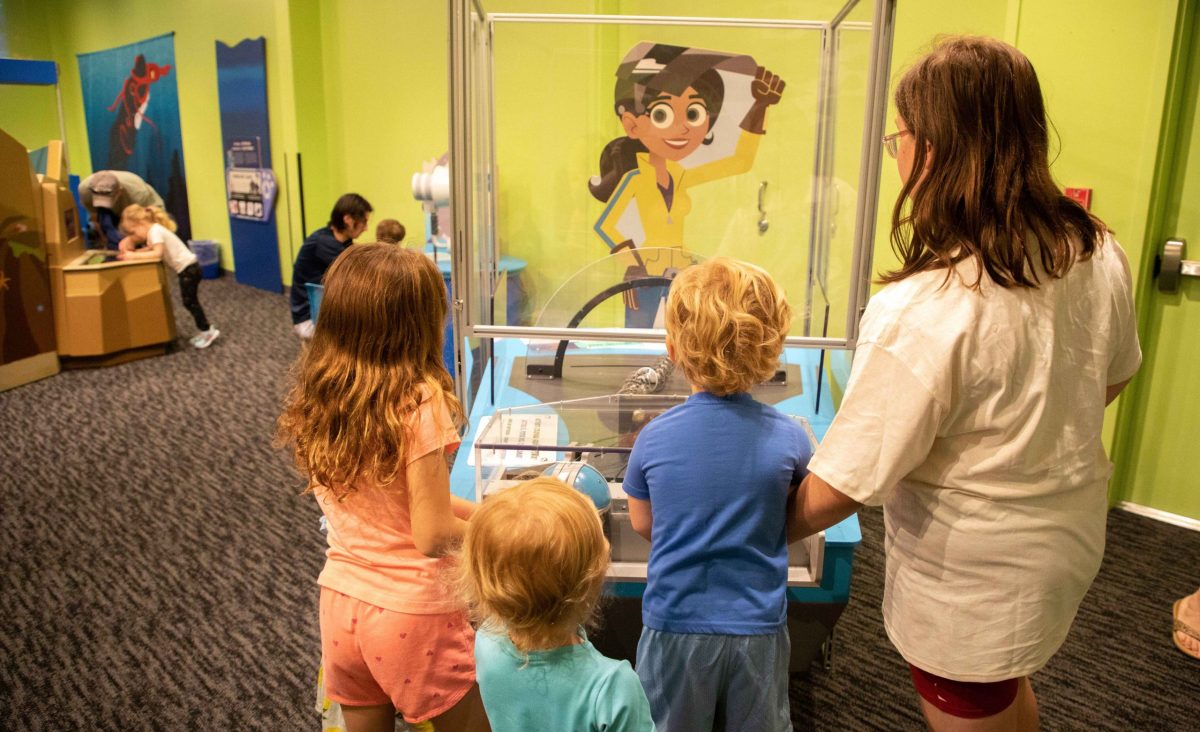 Wild Kratts exibit at the Creative Discovery Museum.