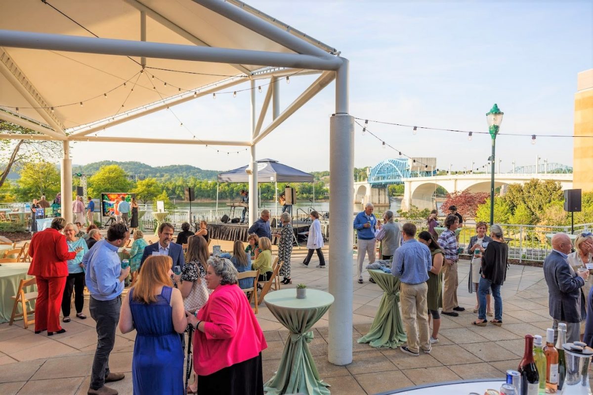 Tennessee Aquarium pavilion event space