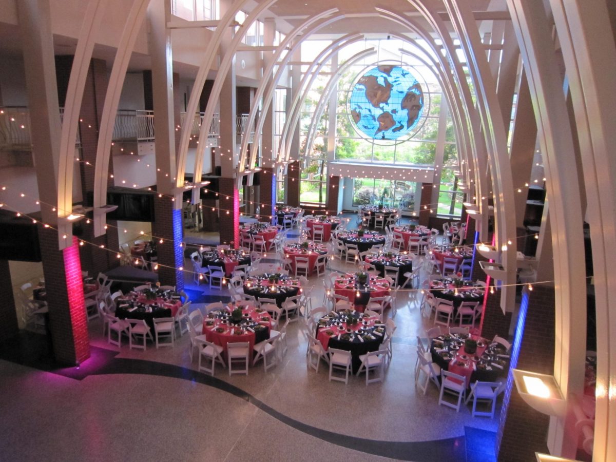 IMAX Theater Great Hall set up for an event